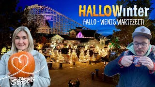 HALLOWinter EuropaPark 2023  Hallo wenig Wartezeit 🎃🎄 [upl. by Furey]