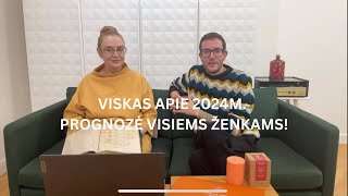 Viskas apie 2024m Prognozė visiems ženkams Metų žvakės ir Astrologinio kalendoriaus pristatymas [upl. by Onifled]