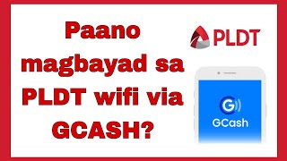 Paano magbayad sa PLDT wifi via GCASH [upl. by Elle]