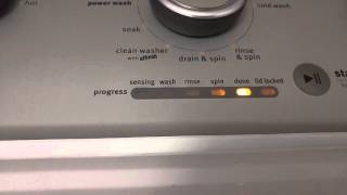 Maytag bravos mct washer restart by itself [upl. by Norred]