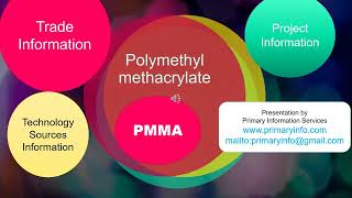 Polymethyl methacrylate  PMMA  Trade Technology Project Information [upl. by Otina]