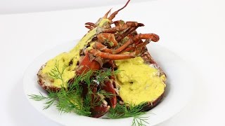 Homard grillé au pastis crème de safran [upl. by Aidyn]