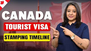 CANADA TOURIST VISA STAMPING TIMELINE  STUDY VISA UPDATES 2024  USA CANADA UK  THE VISA OFFIC [upl. by Harlamert]