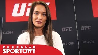 Karolina Kowalkiewicz przed walką na gali UFC w Gdańsku [upl. by Leihcim]