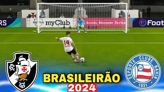 Vasco x Bahia Campeonato Brasileiro 2024 [upl. by Procto]