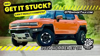 2024 GMC HUMMER EV 3X SUV OffRoad  Did I Get This 9000 lb Vehicle Stuck [upl. by Tooley]