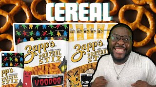 🚨 I discovered Pretzel Cereal by eating Zapp’s [upl. by Aerdnaz]