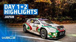 WRC2 Day 1 amp 2 Highlights  WRC FORUM8 Rally Japan 2024 [upl. by Chernow]