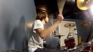 Whitechapel Possession drum cover redo [upl. by Nayd999]