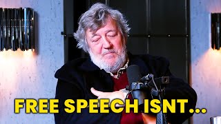 Stephen Frys Drops the Mic on Free Speech [upl. by Auqinet175]