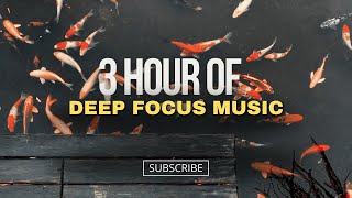 3 Hour of Deep Focus Music for Studying amp Concentration Mind Melody [upl. by Madge]