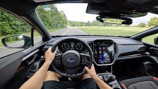 2024 Subaru Impreza RS  POV Walkaround and Test Drive ASMR [upl. by Buckie]