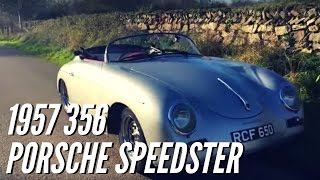 1957 356 Porsche Speedster Test Drive [upl. by Silrac]