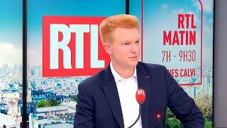 Dimanche le vote Mélenchon peut changer la vie  Adrien Quatennens sur RTL [upl. by Namra609]