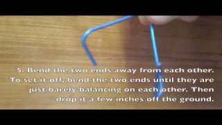 Paper Clip Trick Tutorial  Super Jump  PhysicsFunTV [upl. by Nyrat]