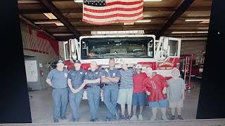 Adairsville High School Gives Smiles To The Cartersville Fire Department Station 3 [upl. by Lepp]