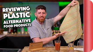 Chefs vs Normals Reviewing Plastic Alternative Food Products  Sorted Food [upl. by Slack525]