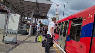 Canning Town DLR Station 2022 [upl. by Ayanat]