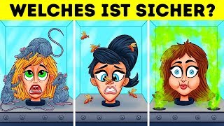 10 FLUCHTRÄTSEL UM DEINEN IQ ZU STEIGERN [upl. by Lewis9]