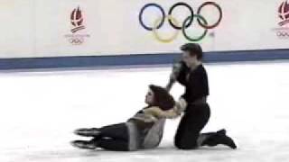 1992 Olympics Marina Klimova amp Sergei Ponomarenko Free Dance CBS [upl. by Amabelle654]