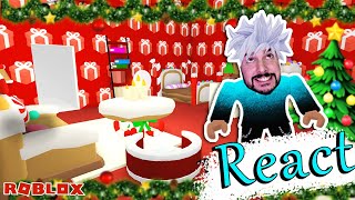 BABY KAAN REAGIERT AUF SEIN NEUES KINDERZIMMER Gefällt ihm der Weihnachtslook Roblox Deutsch [upl. by Dolph]