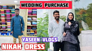 Wedding Nikah Dress purchase Yaseen vlogs 😘 2 Lakh worth Purchase 😳 [upl. by Adahs]