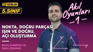 5 Sınıf Matematik  Nokta Doğru Doğru Parçası Işın ve Açı Oluşturma2024  2025 [upl. by Abernathy]