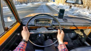 1981 LADA 21013 13 MT  POV TEST DRIVE [upl. by Brieta]