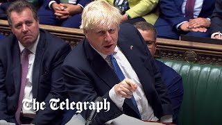 Hasta la vista baby Boris Johnsons last speech in PMQs [upl. by Honeywell]