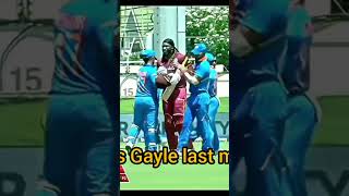 Chris Gayle last match so sadshortsviral shorts [upl. by Aienahs]