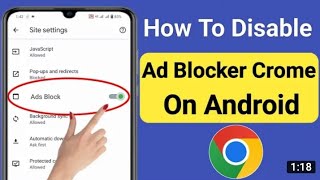 Adblock chrome  adblock android 2024  chrome ads block [upl. by Aicilif]