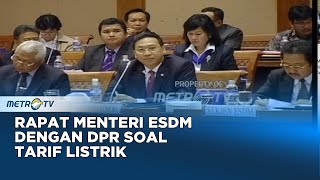 Rapat Menteri ESDM dengan Komisi III DPR Membahas Tarif Dasar Listrik Dok 2009 [upl. by Nodab]