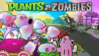 Plants vs zombies HYPNO Mod Gameplay [upl. by Anirtruc]