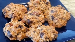 Gluten Free Oatmeal Chocolate Chip Cookies  Perfect Cookie [upl. by Grimona]