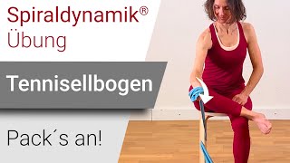 Spiraldynamik® Übung Tennisellbogen Epicondylitis lateralis [upl. by Phina]