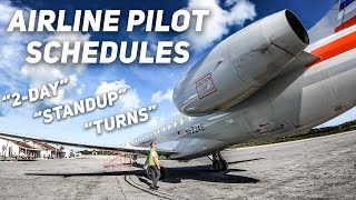 Airline Pilot Schedules  What You Should Know [upl. by Paradies]