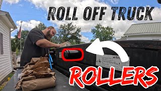 Replacing the Rollers on My RollOff Truck – LESSONS LEARNED [upl. by Zigrang]