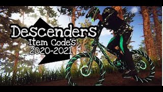 WORKING DESCENDERS BIKE amp OUTFIT CODES 2021 [upl. by Cherilynn]