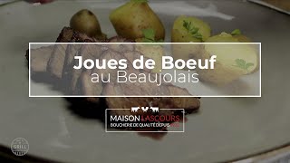 Joues de Bœuf au Beaujolais  Recette [upl. by Case]