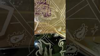 Eye bandana Etch sketch music rap beats etching lowrider etch bandana glassetching etc [upl. by Anitram104]