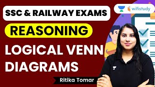 Logical Venn Diagrams  Reasoning  SSC and Railway Exams  Ritika Tomar [upl. by Mckay]