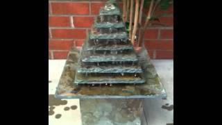 Isis Slate Pyramid Water Feature [upl. by Eidnyl]