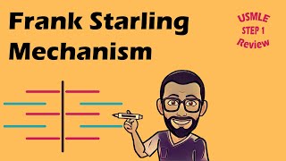 Frank Starling Mechanism  701 CVS PHYSIOLOGY [upl. by Aiuoqes12]