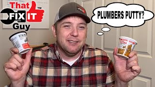 STOPMAKE SURE YOUR USING THE RIGHT PLUMBERS PUTTY [upl. by Nyleahcim]