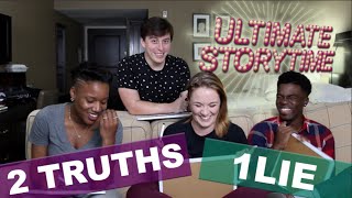 2 Truths 1 lie feat Ultimate Storytime Cast  GIVEAWAY Thomas Sanders [upl. by Ahsenek]