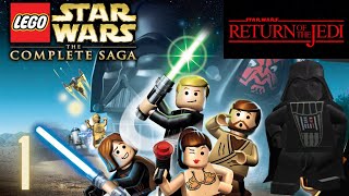 Lego Star Wars The Complete Saga  Return of the Jedi  Chapter 1  Jabbas Palace [upl. by Attennaej]