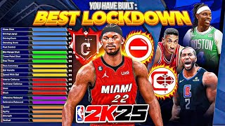 THE BEST LOCKDOWN DEFENDER BUILD in NBA 2K25 GAME BREAKING [upl. by Rorke]