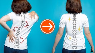 How To Fix Scoliosis With Daily Exercises at Home [upl. by Sanbo]