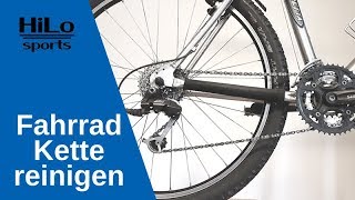 Fahrradkette reinigen Die besten Tipps für eine saubere und geölte Fahrradkette [upl. by Wearing]