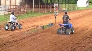 Four wheeler drag race at Mine Run [upl. by Evania948]